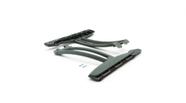 Trem de Pouso Alto Cinza para Drone Blade 350 QX2 QX3 AP com Hardware BLH7815TGA