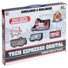 Trem Expresso c/ trilho orbital Art Brink
