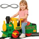 Trem Infantil Eletrico Peg Perego Santa Fe 6V Conjunto de Trilhos
