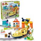 Trem LEGO DUPLO Town Big Interactive Community 10428 - Brinquedo Infantil