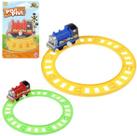 Trem Trenzinho de Corda Coloridos Piuí Piuí infantil
