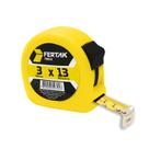 Trena 3 Metros Fita Métrica Com Trava De Segurança 3mx13mm Fertak