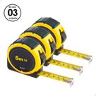 Trena De Bolso Métrica 3 Metros Com Trava Manual Aço Kit Com 3 Trena De Bolso Métrica 3 Metros Com Trava Manual Aço Kit Com 3