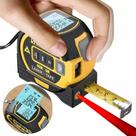 Trena Laser Digital Nivel Multifuncional Fita Métrica 3 Em 1 , 40m