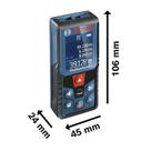 Trena Laser Glm 50-12 Bosch Alcance 50m Trena Laser Glm 50-12 Bosch Alcance 50m