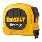 Trena Manual Dewalt 5 Metros 25mm Profissional DWHT34192L Fita Dupla Face Alta Precisao