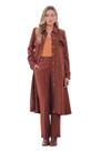 Trench Coat Matuta Essencial Marrom