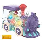 Trenzinho Bate e Volta Color com Musica Luz Chamine Sobe Desce DM Toys Roxo com Engrenagens Internas Trenzinho Bate e Volta Color com Musica Luz Chamine Sobe Desce DM Toys Roxo com Engrenagens Internas