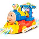 Trenzinho Carrossel Divertido Bate Volta Som E Luz - Dm Toys
