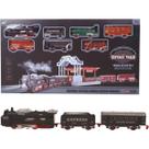Trenzinho Clássico Ferrorama Elétrico Com Trilhos Classic Train A Pilha 37 Peças com Cenário - VIP