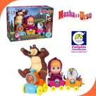 Trenzinho Masha E O Urso Com Acessorios Para Brincar Cotiplás