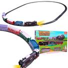Trenzinho Trem 4 Vagões Locomotiva Luz Brinquedo elétrico CBS0037 - Castela