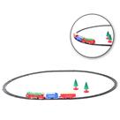 Trenzinho Trem Locomotiva de Natal com Movimento e Luz Led
