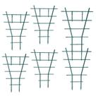 Trepadeira para Jardim RAIKEDR 15x25 cm Empilhável, Kit com 6, Verde