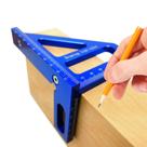 Triangle Ruler Scriber JOJOCY Liga de alumínio de 45/90 graus