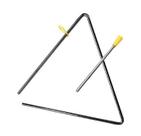 Triângulo 30 cm Aço Cromado - Pro Fire