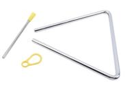 Triangulo Aço Cromado 25cm Tr 25 Liverpool c/Batedor