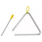 Triângulo De Aço Cromado Liverpool 25 Centímetros TR25 Triângulo De Aço Cromado Liverpool 25 Centímetros TR25