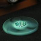 Triângulo de descompressão de camuflagem verde Hand Spinner Toy