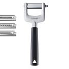 Triângulo Julienne Cutter de 3 peças com 3 lâminas de aço inoxidável