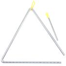 Triangulo musical 25 cm com batedor TRG10 - Aço