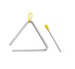 Triângulo Musical De Aço Cromado 15cm Liverpool TR 15+Batedor