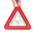 Triângulo Solar Sinaliza, ilumina e carrega seu celular