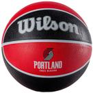 Tributo à equipe da NBA de basquete WILSON Tamanho 7 29.5 Portland Trail Tributo à equipe da NBA de basquete WILSON Tamanho 7 29.5 Portland Trail