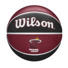 Tributo à equipe da NBA de basquete WILSON, tamanho 7 (29,5 cm), Miami Heat