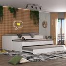 Tricama Multimóveis p/ Colchão 190x80cm Branca REF.0739 Tricama Multimóveis p/ Colchão 190x80cm Branca REF.0739