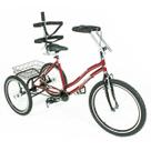 Triciclo adaptado aro 24 - vermelho Triciclo adaptado aro 24 - vermelho