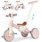 Triciclo Bautia Kids para crianças de 1 a 3 com alça de pressão 5 em 1
