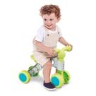 Triciclo bicicleta de equilíbrio andador infantil bebe verde