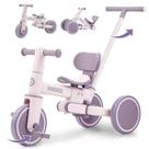Triciclo Bobike 5 em 1 para crianças de 18 meses a 5 anos roxo