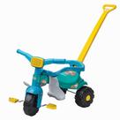 Triciclo com Haste - Turma da Mônica - Tico-Tico Cebolinha - Magic Toys Triciclo com Haste - Turma da Mônica - Tico-Tico Cebolinha - Magic Toys