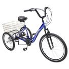 Triciclo Dream Bike Deluxe 21 Marchas Azul