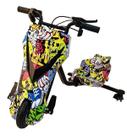 Triciclo Elétrico Drift 3 Velocidades Buzina Bluetooth