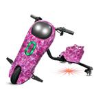 Triciclo Elétrico Drift Hoverboard 350w Bt Luzes Led Rosa