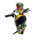 Triciclo Elétrico Drift Hoverboard 350w Com Luzes Led I AMARELO PALHAÇO