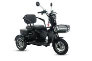Triciclo Elétrico Kompakt 1000w 3 Lugares Com Ré Dream Bike Preto