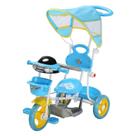 Triciclo Infantil 2 Em 1 Importway Toldo Luzes E Toca Música Azul Triciclo Infantil 2 Em 1 Importway Toldo Luzes E Toca Música Azul