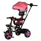 Triciclo Infantil 3 em 1 Criança Passeio Empurrar Pedalar Assento Giratório 360 Baby Style