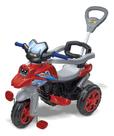 Triciclo infantil andador moto trail maral spider vermelha