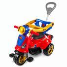 Triciclo Infantil Avespa Spider Maral Motoca Com Buzina E Haste Andador Com 3 Rodas