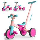 Triciclo Infantil Bautia 5 em 1 - Com Alça e Pedais (1 a 4 anos)