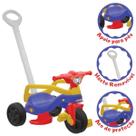 Triciclo Infantil Completo Com Haste E Barra Para SeguranÇa