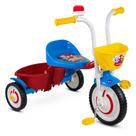 Triciclo Infantil HomemAranha Marvel Nathor com Cestinha