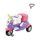 Triciclo Infantil Moto Uno Rosa com Pedal e Empurrador Calesita - 1036 Triciclo Infantil Moto Uno Rosa com Pedal e Empurrador Calesita - 1036