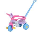 Triciclo Infantil Unicórnios Uni Love - com Empurrador Magic Toys