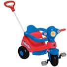 Triciclo Infantil Velocita Vermelho Passeio Pedal Calesita